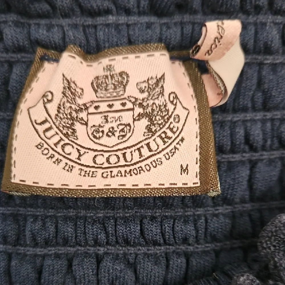 Juicy Couture Navy Textured Fabric - Picture 2 of 7